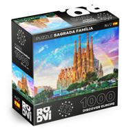 Puzzle Sagrada Familia, Barcelona, Španělsko
